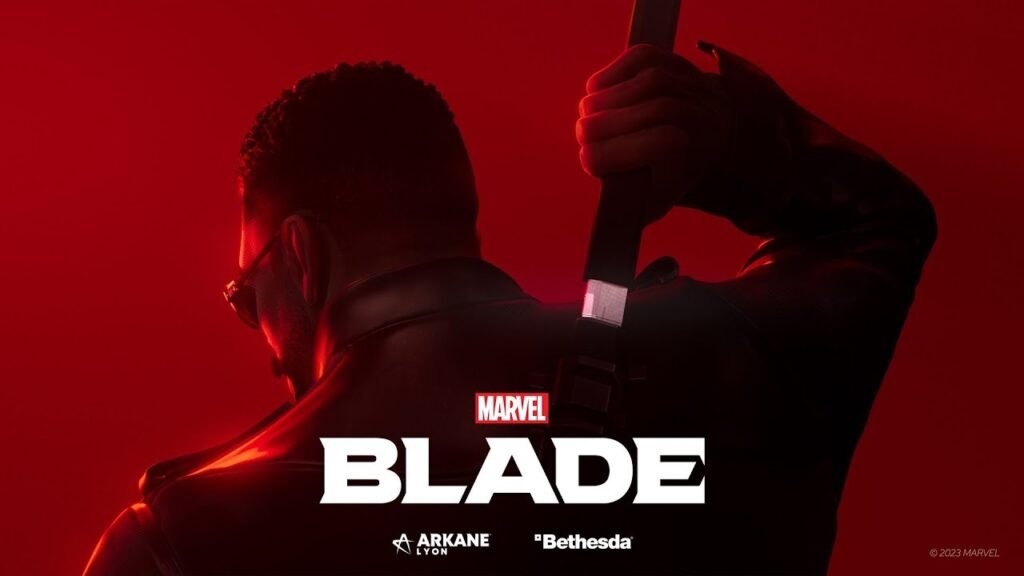 Marvel's Blade key art from the official announcement trailer
