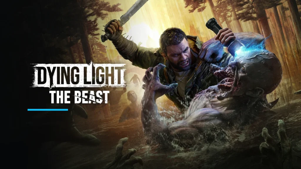 Dying Light: The Beast key art with Kyle Crane and the game logo