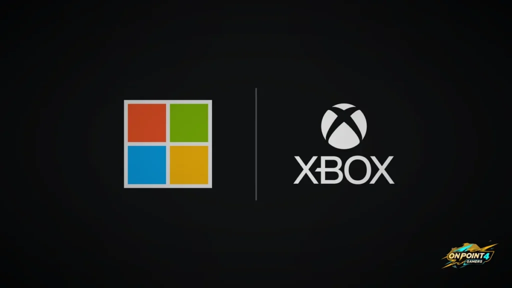 Microsoft and Xbox logos side by side